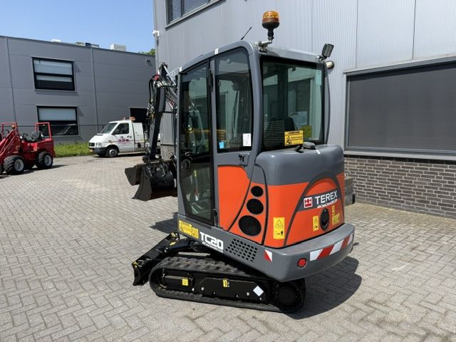 Terex TC20 2T Minigraver Minikraan SLP/SRT HCW 2500u ZGST
