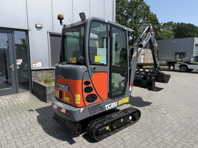 Terex TC20 2T Minigraver Minikraan SLP/SRT HCW 2500u ZGST