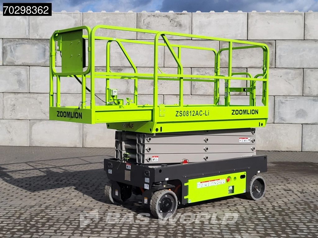 Zoomlion ZS0812AC-Li 8 M - Factory Warranty - CE-Certified