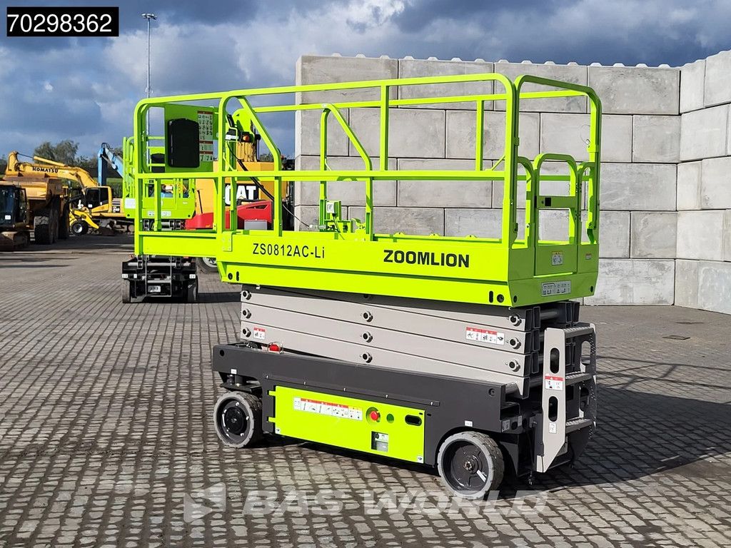 Zoomlion ZS0812AC-Li 8 M - Factory Warranty - CE-Certified
