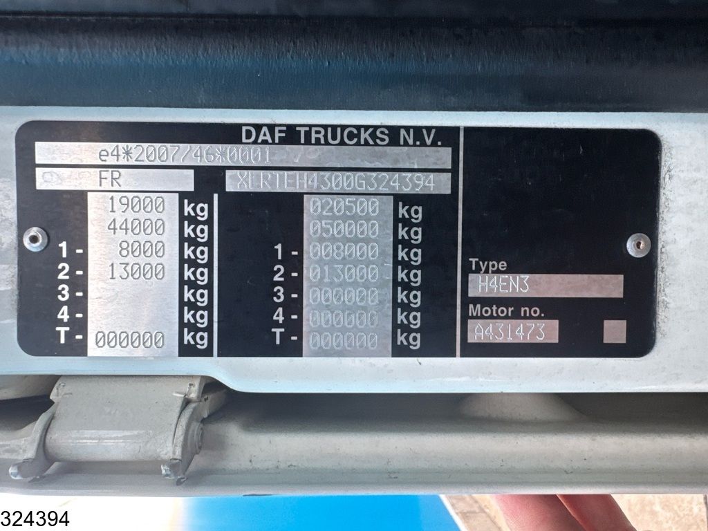 DAF XF 480 EURO 6, ACC