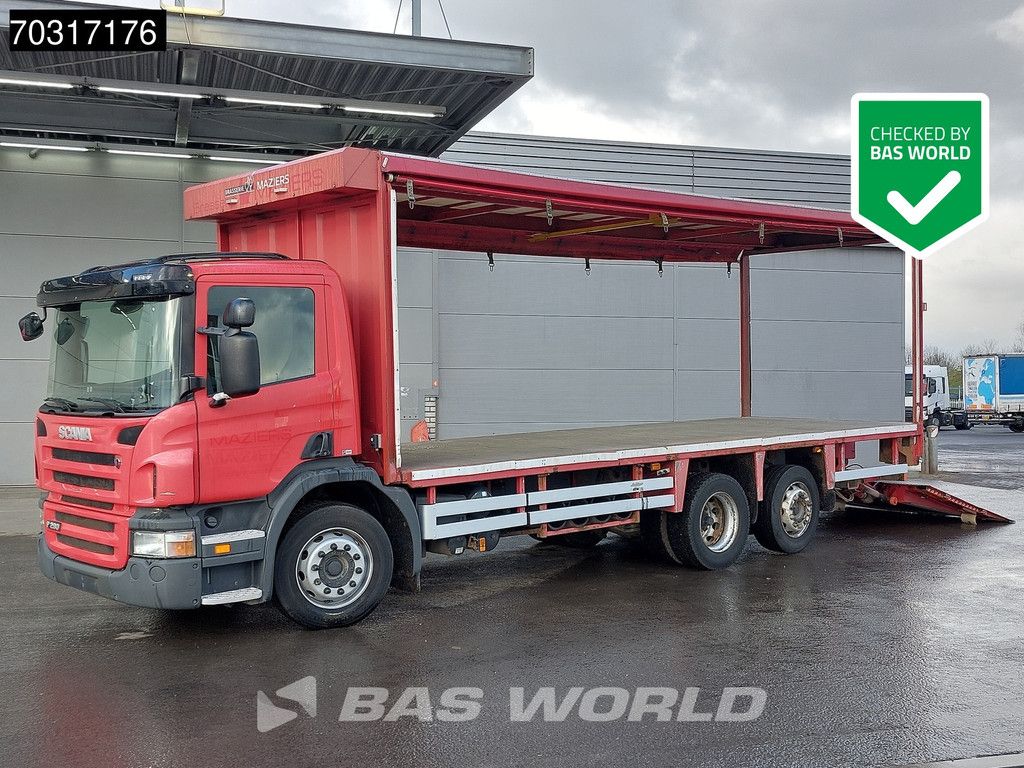 Scania P280 6X2 2500kg Ladebordwand Curtains Full Air Lift+steering axle Euro 5