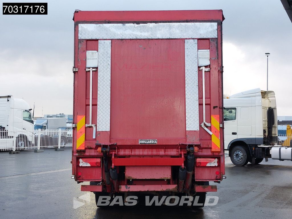 Scania P280 6X2 2500kg Ladebordwand Curtains Full Air Lift+steering axle Euro 5
