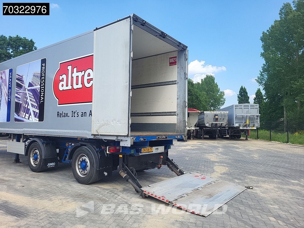 Jumbo T0180 2 axles LZV B-Double Tailgate LBW Steering Axle