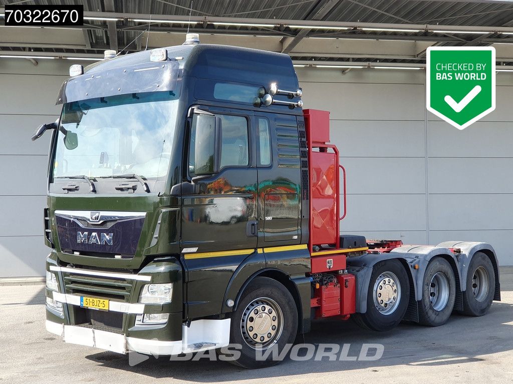 MAN TGX TGX 42.580 8X4 150T! Retarder Hydraulic Lift+Lenkachse Xenon Navi Standklima