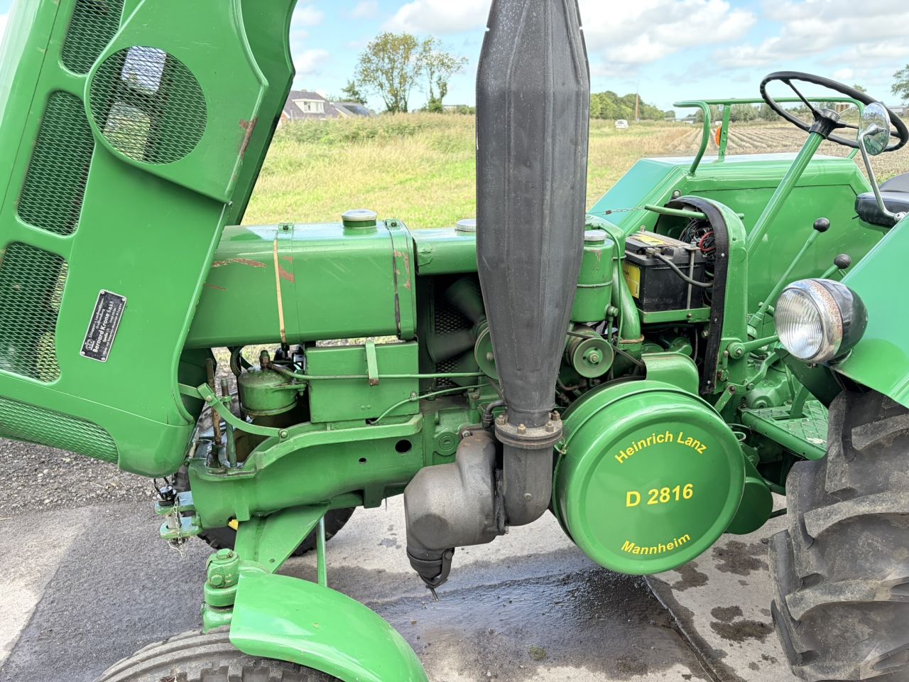 Lanz 2816 John Deere met hef