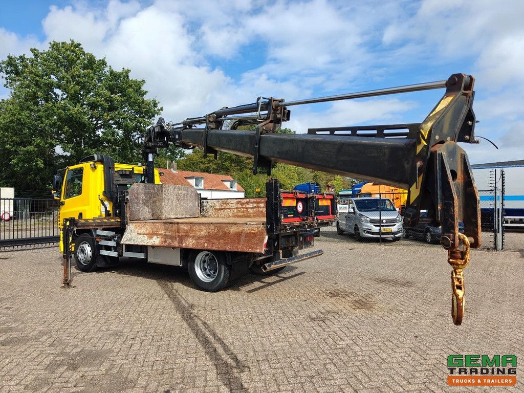 DAF CF65.220 4x2 Tageskabine Euro5 - 3-seitiger Kipper + Terex 120.2E-A3 + Fernbedienung - DIN-Schild - 109.000 km Originalkilometer