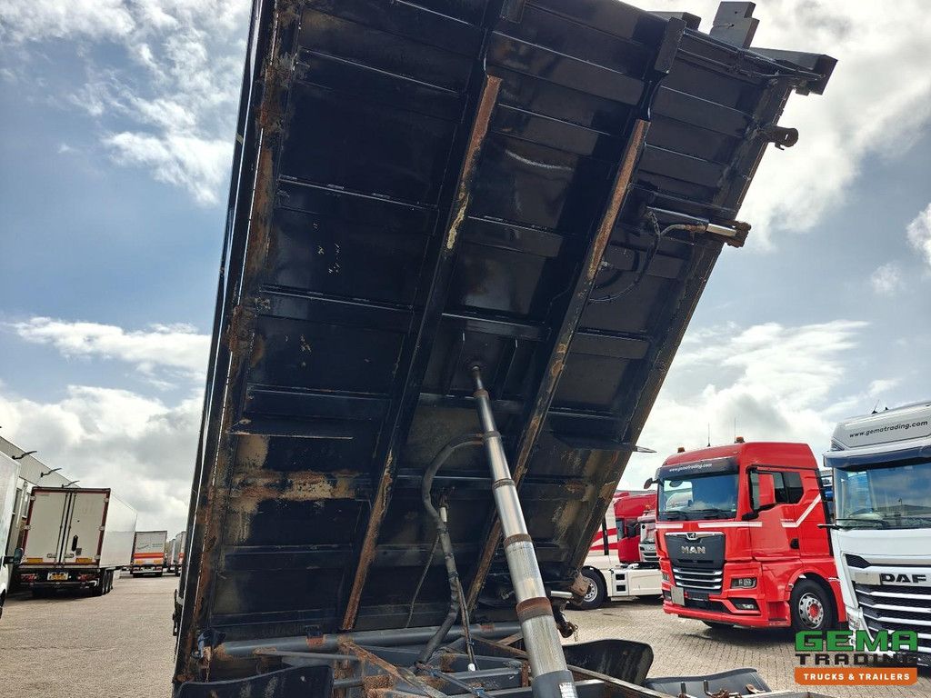 DAF CF65.220 4x2 Tageskabine Euro5 - 3-seitiger Kipper + Terex 120.2E-A3 + Fernbedienung - DIN-Schild - 109.000 km Originalkilometer