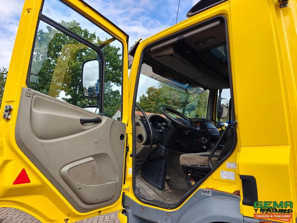 DAF CF65.220 4x2 Tageskabine Euro5 - 3-seitiger Kipper + Terex 120.2E-A3 + Fernbedienung - DIN-Schild - 109.000 km Originalkilometer