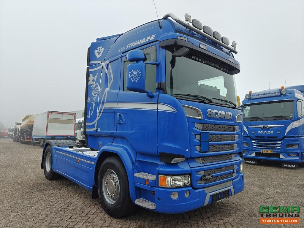 Scania R520 4x2 Streamline Euro6A - V8 - Retarder - Hydraulics - Navigation - Belgium Truck