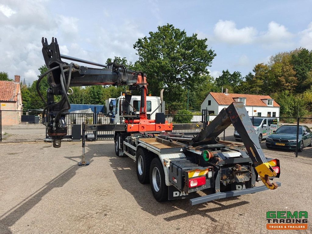 DAF CF 85.410 6x4 DagCab Euro5 - Palfinger HaakarmSysteem 21T + PK16001K + Rotator - NaafReductie