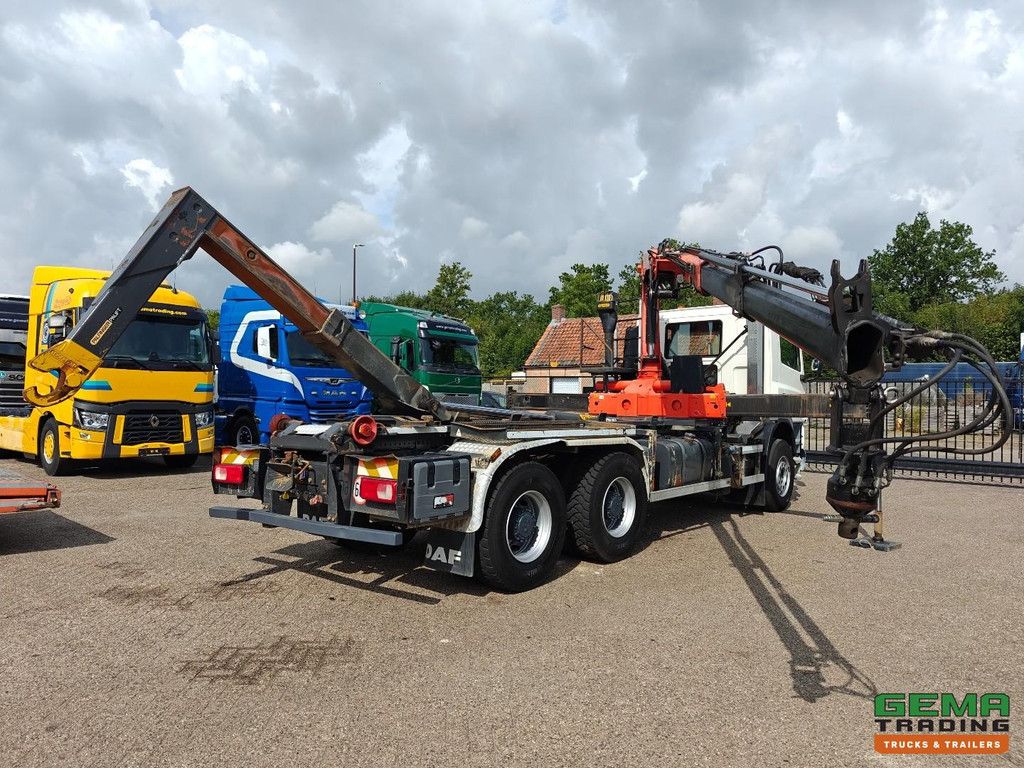 DAF CF 85.410 6x4 DagCab Euro5 - Palfinger HaakarmSysteem 21T + PK16001K + Rotator - NaafReductie