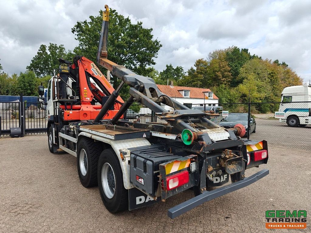 DAF CF 85.410 6x4 DagCab Euro5 - Palfinger HaakarmSysteem 21T + PK16001K + Rotator - NaafReductie