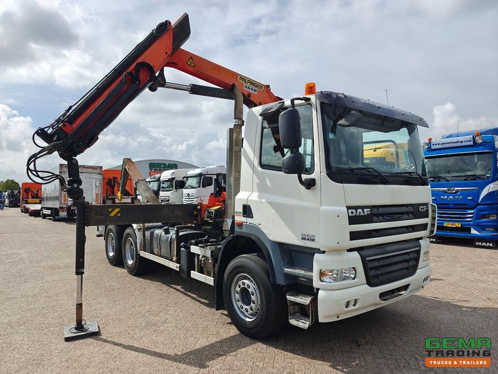 DAF CF 85.410 6x4 DagCab Euro5 - Palfinger HaakarmSysteem 21T + PK16001K + Rotator - NaafReductie