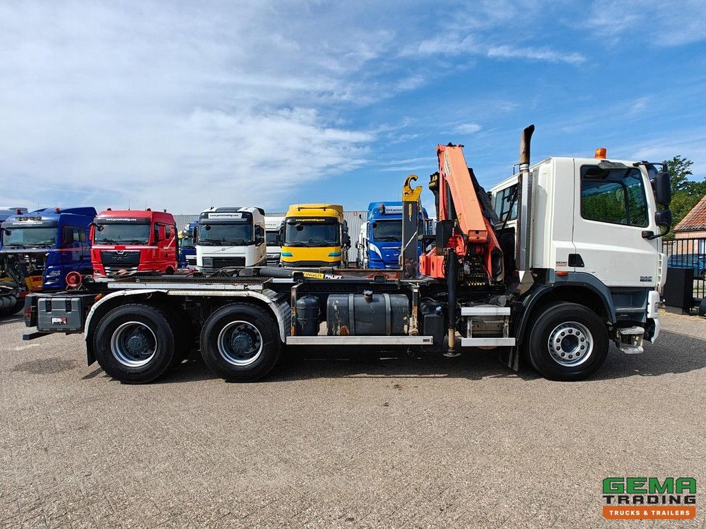 DAF CF 85.410 6x4 DagCab Euro5 - Palfinger HaakarmSysteem 21T + PK16001K + Rotator - NaafReductie