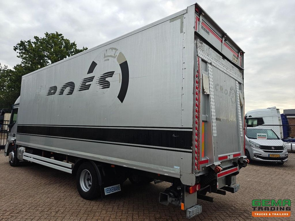 Iveco EuroCargo 140-250 4x2-Schlafkabine Euro6A – 7,6 Meter geschlossener Kofferaufbau + Ladebordwand 2000 kg – Belgischer Lkw
