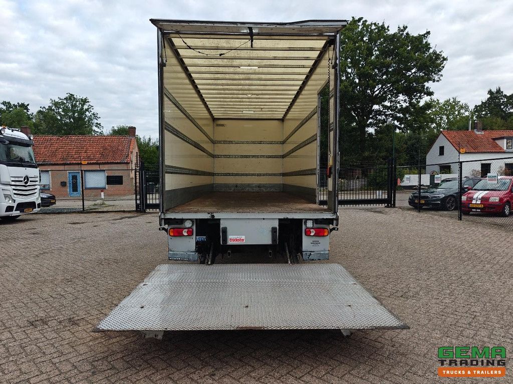 Iveco EuroCargo 140-250 4x2-Schlafkabine Euro6A – 7,6 Meter geschlossener Kofferaufbau + Ladebordwand 2000 kg – Belgischer Lkw