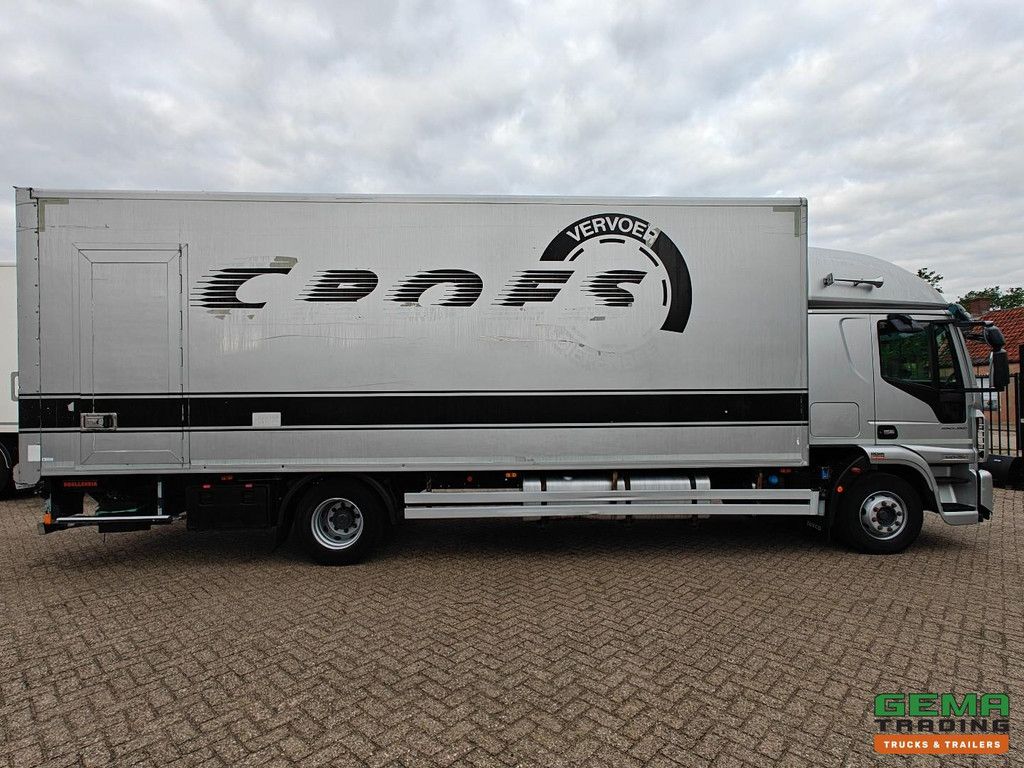 Iveco EuroCargo 140-250 4x2-Schlafkabine Euro6A – 7,6 Meter geschlossener Kofferaufbau + Ladebordwand 2000 kg – Belgischer Lkw