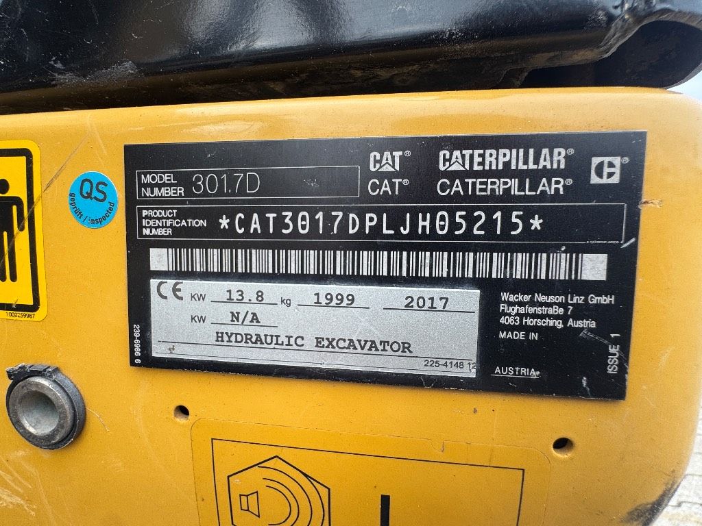 CAT 301.7 D