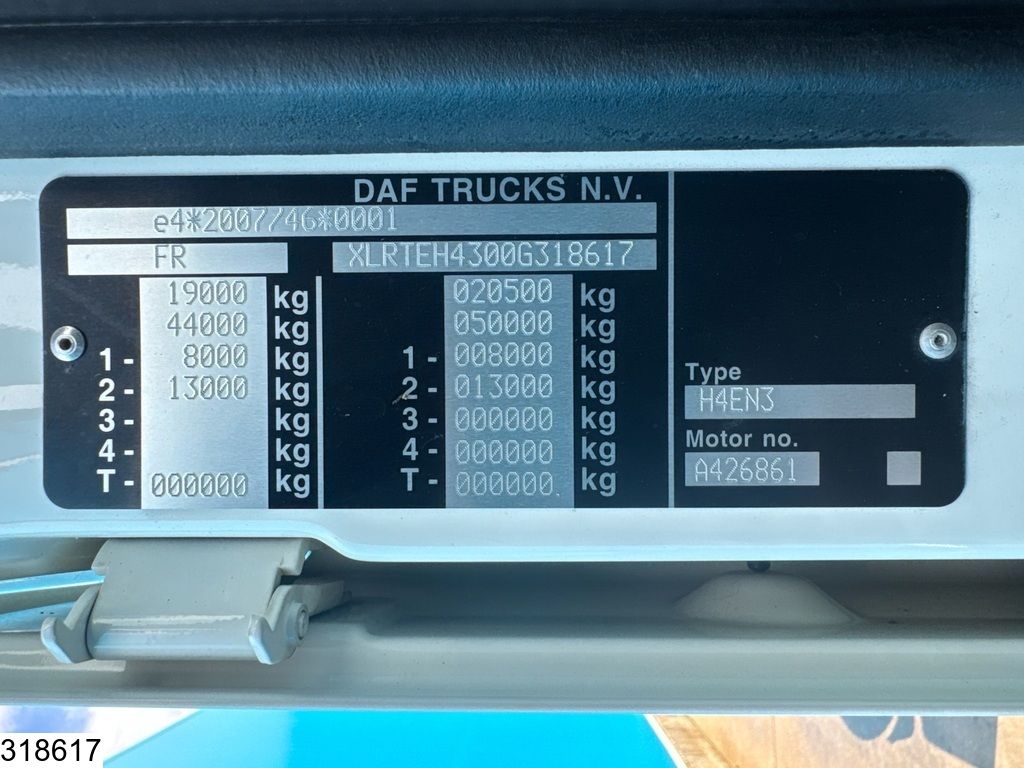 DAF XF 480 EURO 6, ACC