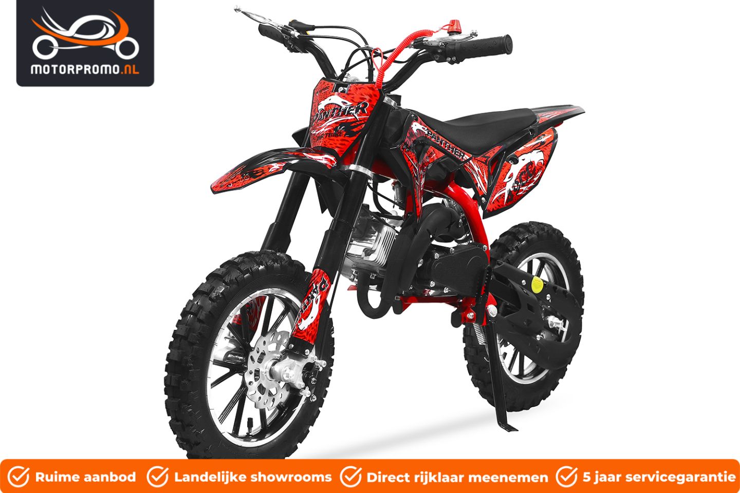 Minibike minicross 49cc automaat 2 takt crossmotor