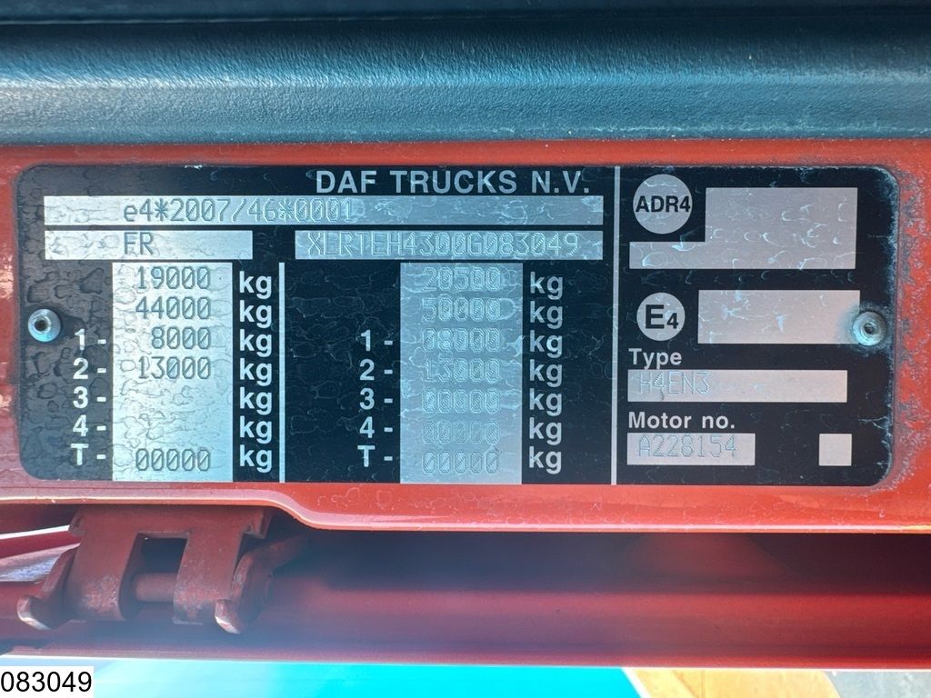 DAF XF 460 EURO 6, ACC, Retarder