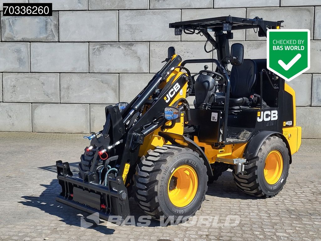 JCB 403 SP FACTORY WARRANTY – EUROSTEEL - KUBOTA