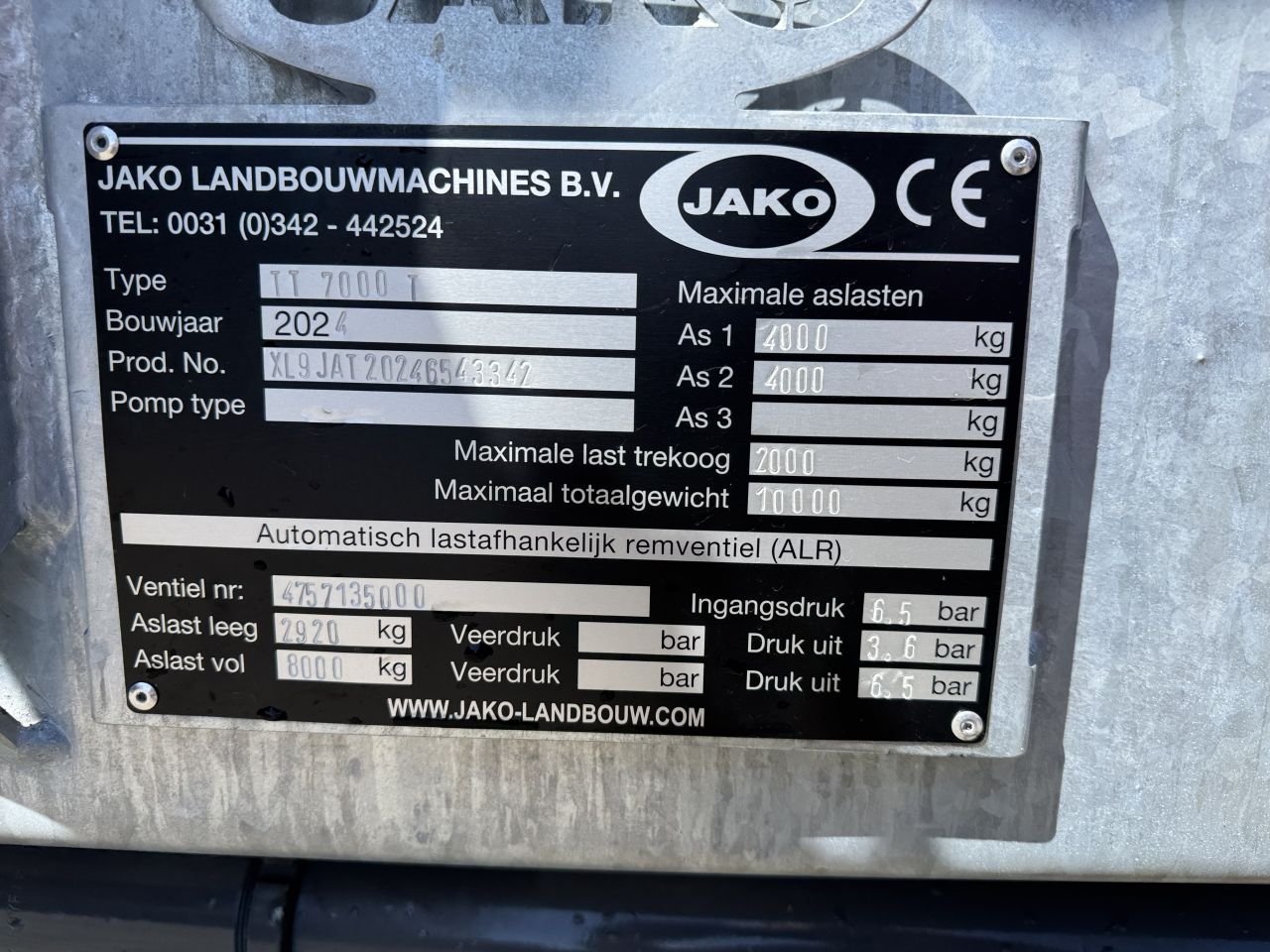 Jako TT7000T