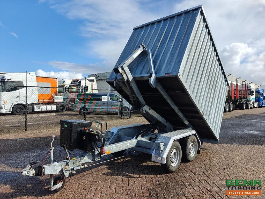 Maytec AR320 2-Axle Trailer - Hooklift System + Enclosed Container + Open Load Bed / Tipper - HondaPowerPack