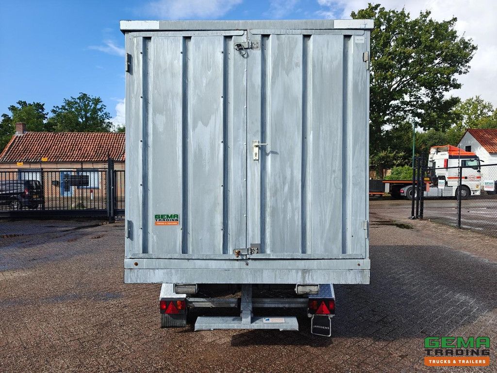 Maytec AR320 2-Axle Trailer - Hooklift System + Enclosed Container + Open Load Bed / Tipper - HondaPowerPack