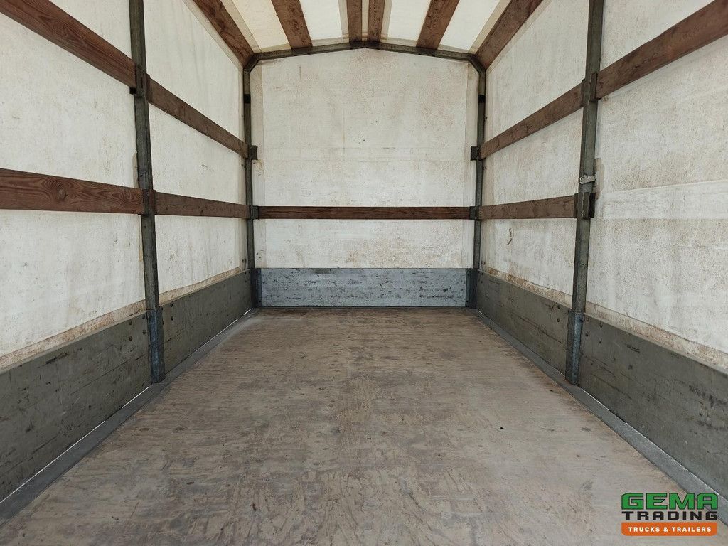 Saris P2000 2-Axle Trailer - Curtain Box 3.6m - Galvanized - 1380KG Load Capacity