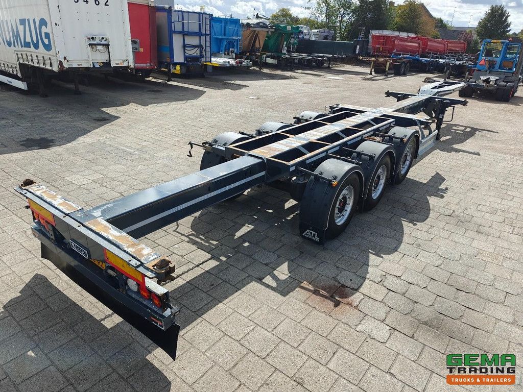 D-Tec FLEXITRAILER Multi - 3x Extendable - SAF Disc Brake - Lift Axle - All Types of Containers - 02/2027 MOT