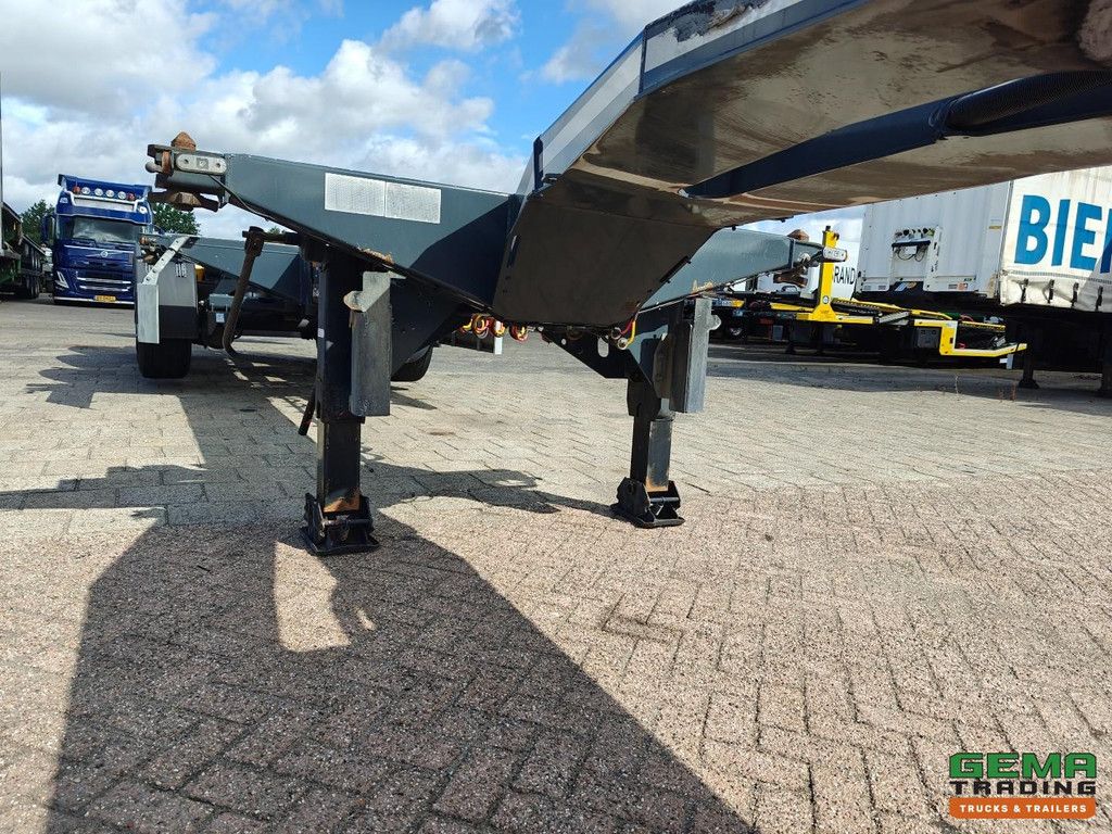 D-Tec FLEXITRAILER Multi - 3x Extendable - SAF Disc Brake - Lift Axle - All Types of Containers - 02/2027 MOT