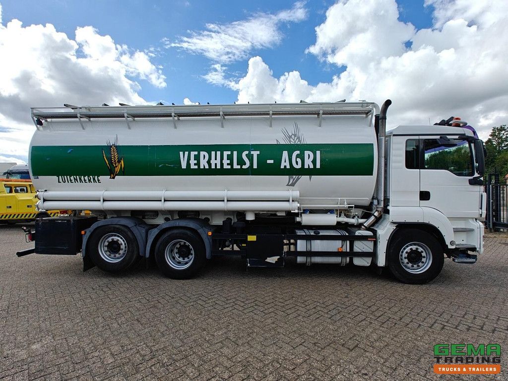 MAN TGS 18.360 6x2/4 DagCab Euro 4 - 27,7m³ - 6 Compartiments - Welgro Compressor - HandGeschakeld - BelgischeRegistratie