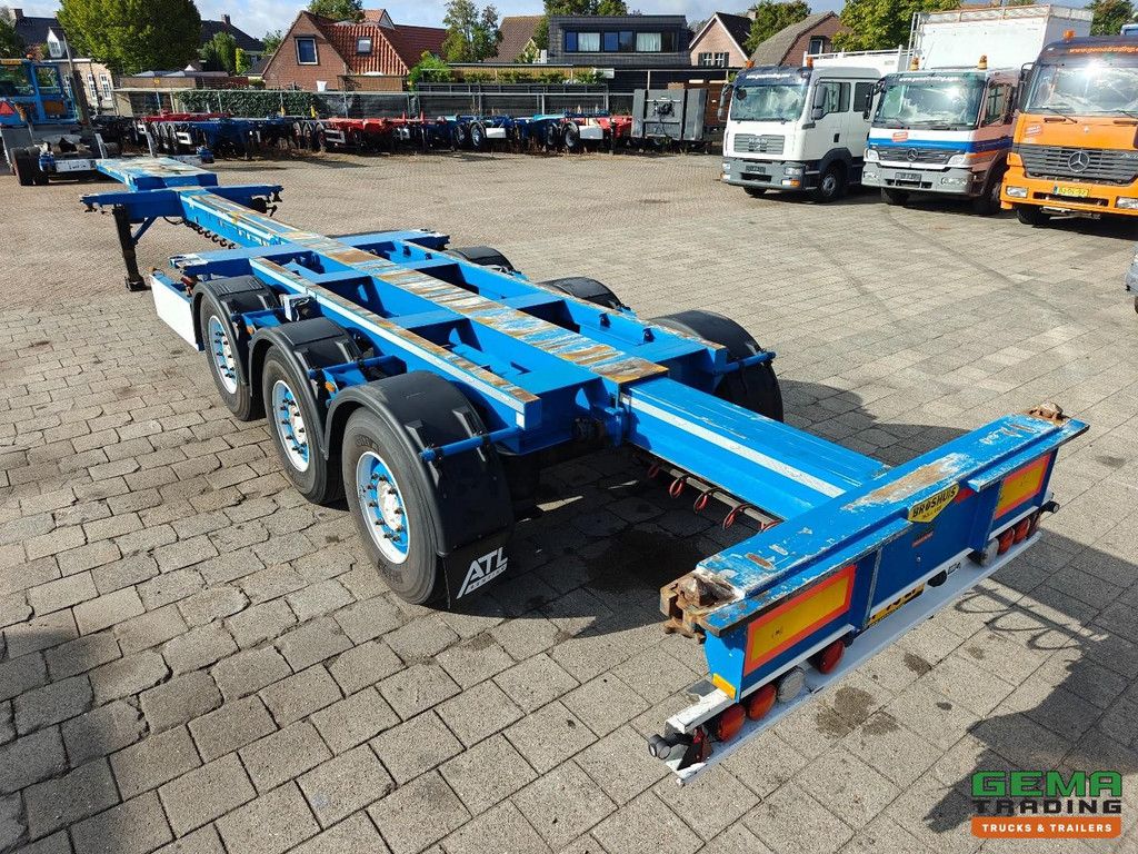 Broshuis 3UCC-39/45 Multi - SAF Scheibenbremse - Liftachse - Alle Containertypen - TÜV bis 12/2026