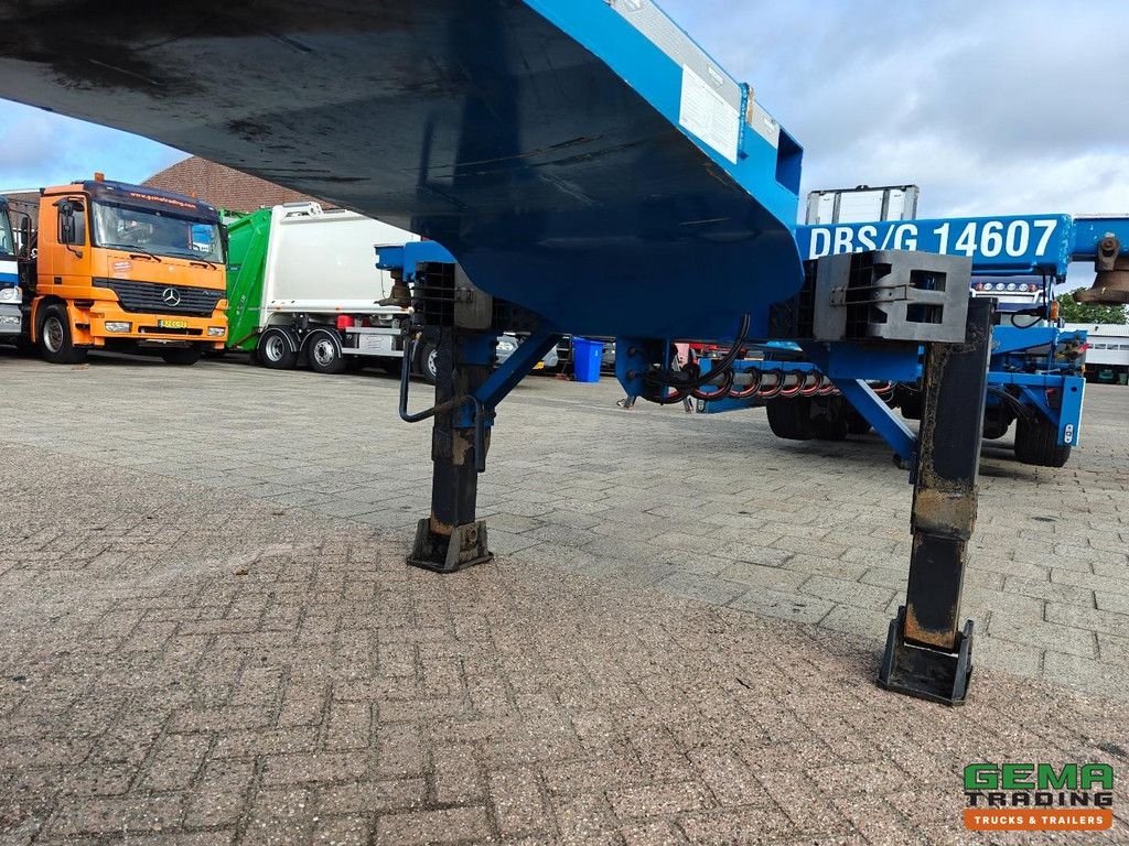 Broshuis 3UCC-39/45 Multi - SAF Scheibenbremse - Liftachse - Alle Containertypen - TÜV bis 12/2026