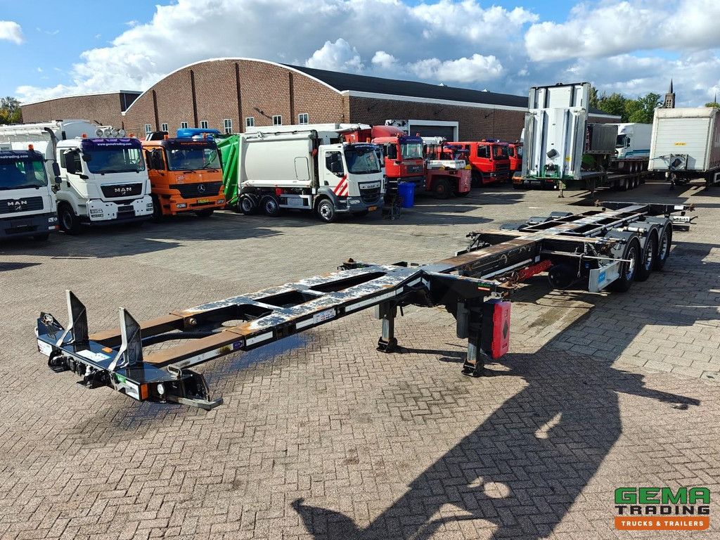 D-Tec FLEXITRAILER Multi - 3x Extendable - Lift Axle - 4829KG - SAF Disc Brakes