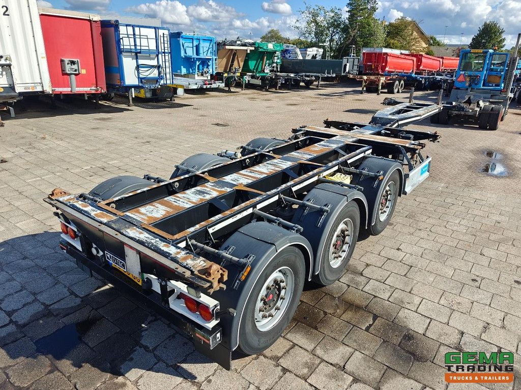 D-Tec FLEXITRAILER Multi - 3x Extendable - Lift Axle - 4829KG - SAF Disc Brakes