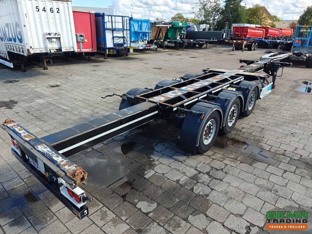 D-Tec FLEXITRAILER Multi - 3x Extendable - Lift Axle - 4829KG - SAF Disc Brakes