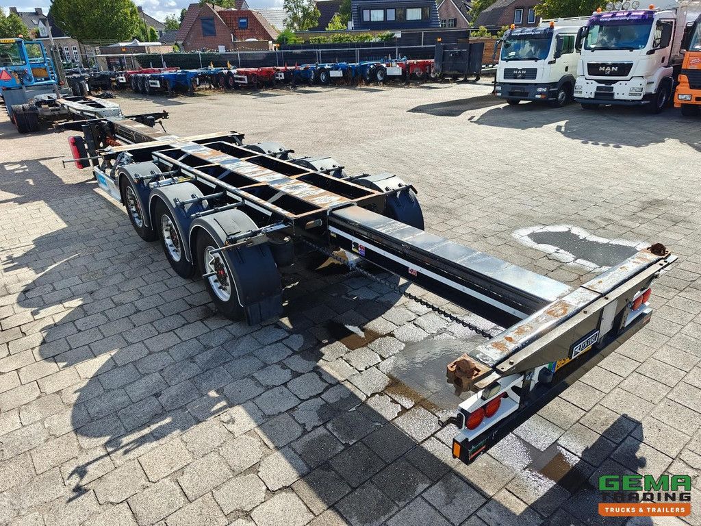D-Tec FLEXITRAILER Multi - 3x Extendable - Lift Axle - 4829KG - SAF Disc Brakes