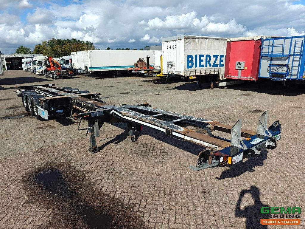 D-Tec FLEXITRAILER Multi - 3x Extendable - Lift Axle - 4829KG - SAF Disc Brakes