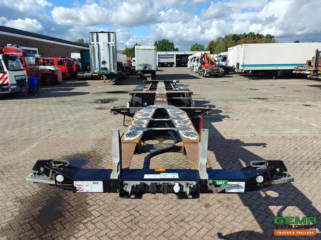 D-Tec FLEXITRAILER Multi - 3x Extendable - Lift Axle - 4829KG - SAF Disc Brakes