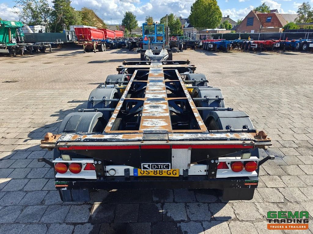 D-Tec FLEXITRAILER Multi - 3x Extendable - Lift Axle - 4829KG - SAF Disc Brakes