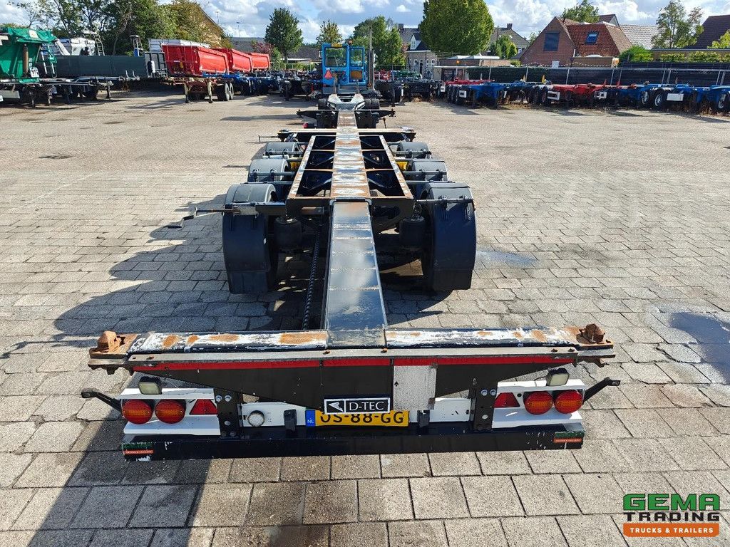 D-Tec FLEXITRAILER Multi - 3x Extendable - Lift Axle - 4829KG - SAF Disc Brakes