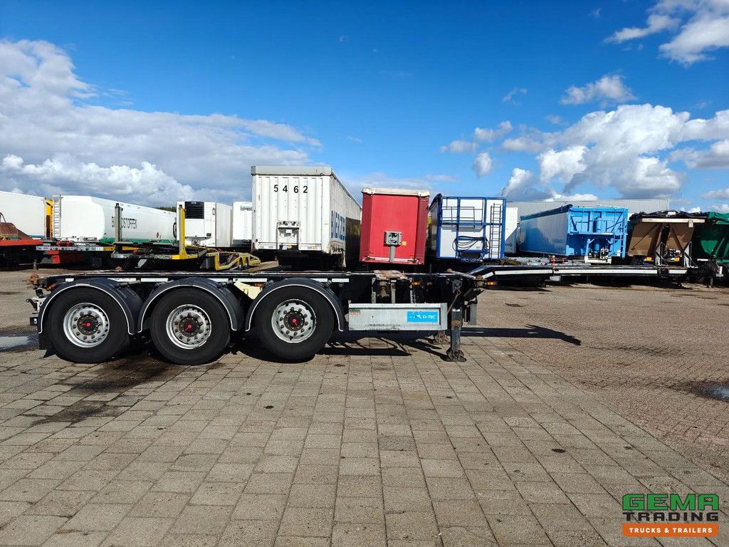 D-Tec FLEXITRAILER Multi - 3x Extendable - Lift Axle - 4829KG - SAF Disc Brakes