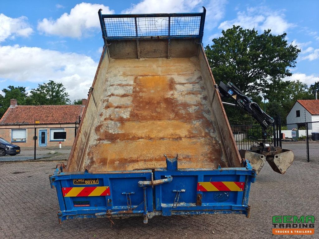 MAN TGL 12.250 4x2 Day Cab Euro5 - Terex 65.2 + Tizmar Grab + Remote Control - Forez Tipper - Full Leaf - SmartTacho V2