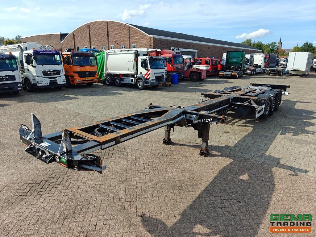 Pacton TXC343 MULTI - ADR - Stainless Steel Drip Tray - 3x Extendable - Valx Disc Brake - Lift Axle - 20FT SWAP