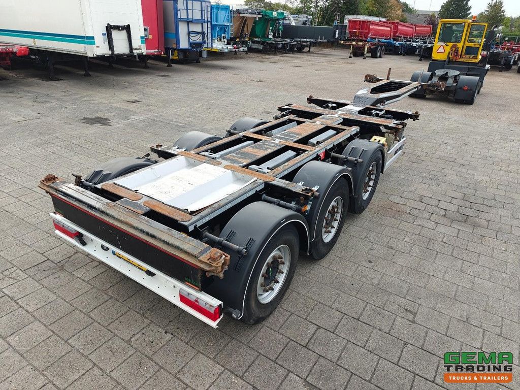 Pacton TXC343 MULTI - ADR - Stainless Steel Drip Tray - 3x Extendable - Valx Disc Brake - Lift Axle - 20FT SWAP