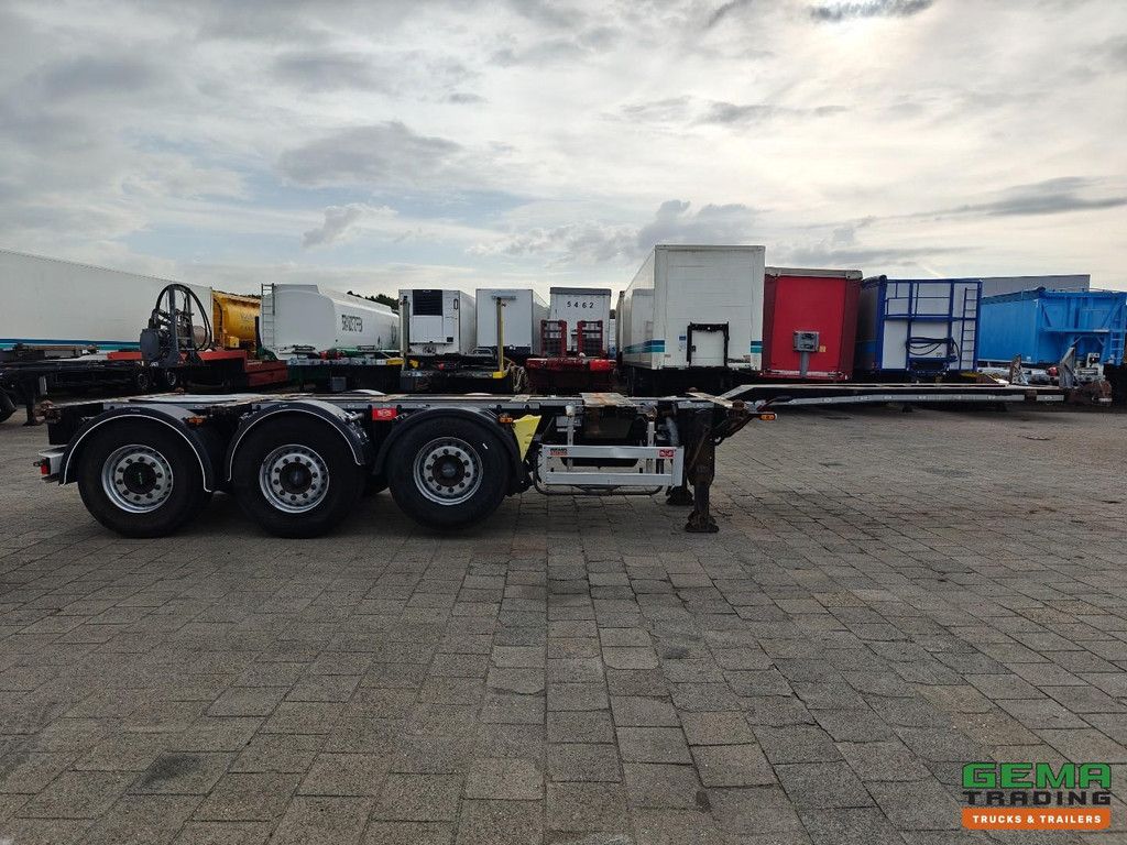 Pacton TXC343 MULTI - ADR - Stainless Steel Drip Tray - 3x Extendable - Valx Disc Brake - Lift Axle - 20FT SWAP