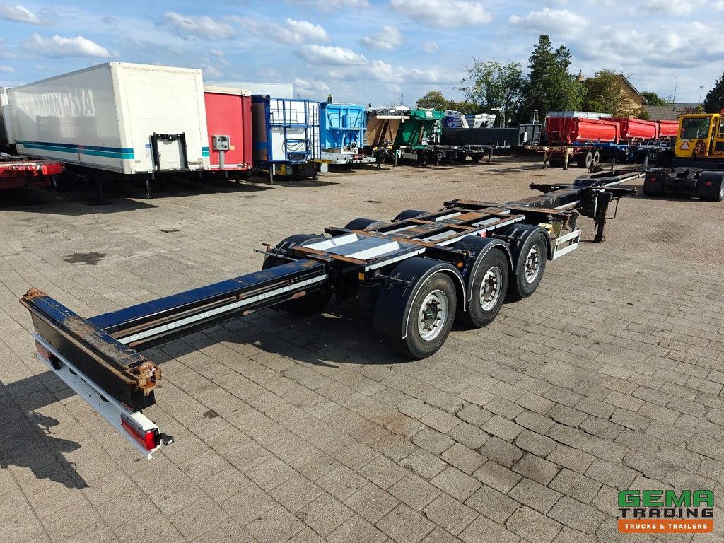 Pacton TXC343 MULTI - ADR - Stainless Steel Drip Tray - 3x Extendable - Valx Disc Brake - Lift Axle - 20FT SWAP